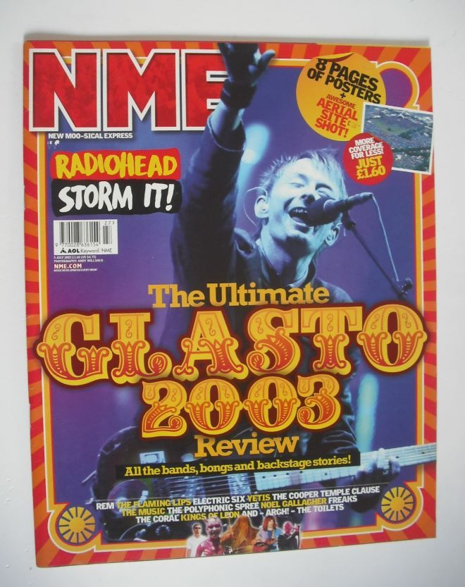 NME magazine - The Ultimate Glastonbury 2003 Review (5 July 2003)