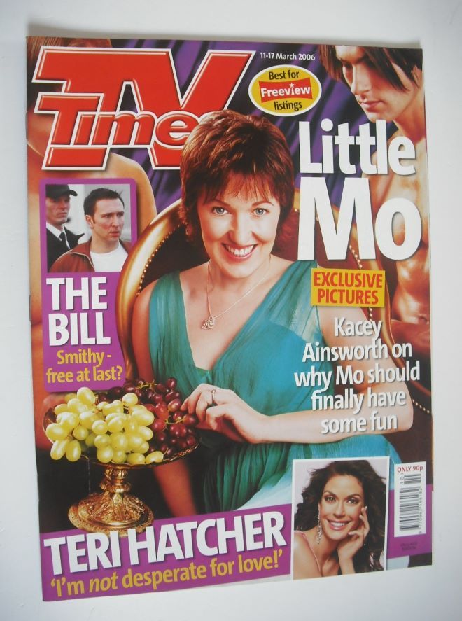 TV Times magazine - Kacey Ainsworth cover (11-17 March 2006)