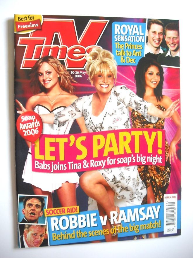 TV Times magazine - Let's Party cover (20-26 May 2006)