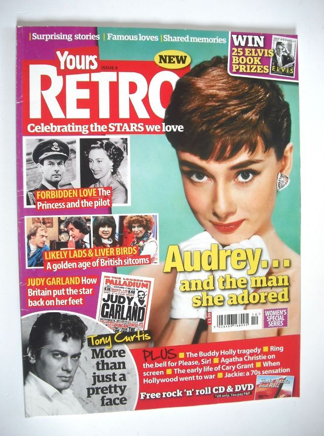 Yours Retro magazine - Audrey Hepburn cover (Issue 4)