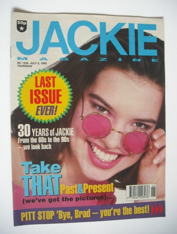 Jackie magazine - 3 July 1993 (Issue 1539 - Last Issue)