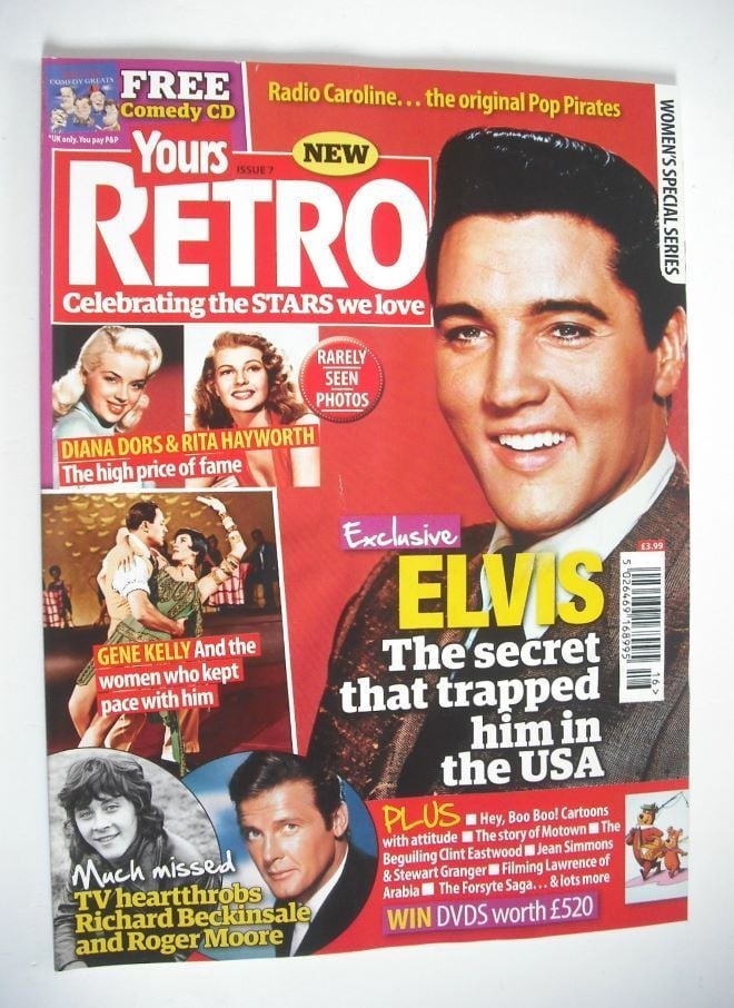Yours Retro magazine - Elvis Presley cover (Issue 7)