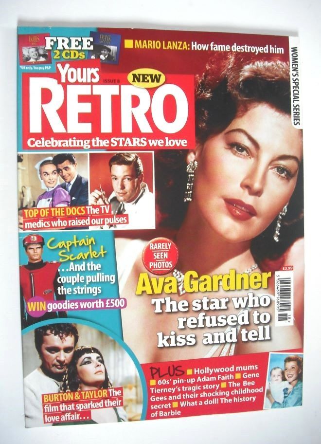 Yours Retro magazine - Ava Gardner cover (Issue 8)