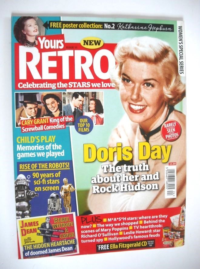 Yours Retro magazine - Doris Day cover (Issue 11)