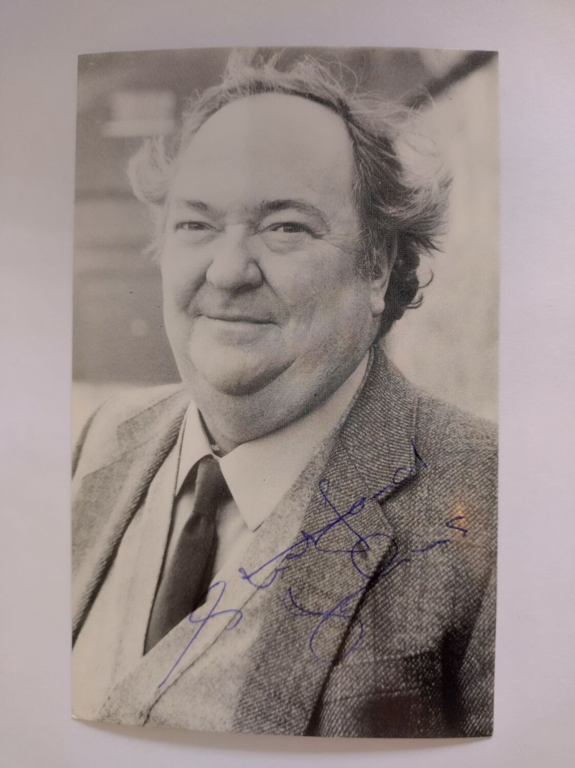 Stratford Johns autograph (hand-signed photograph)