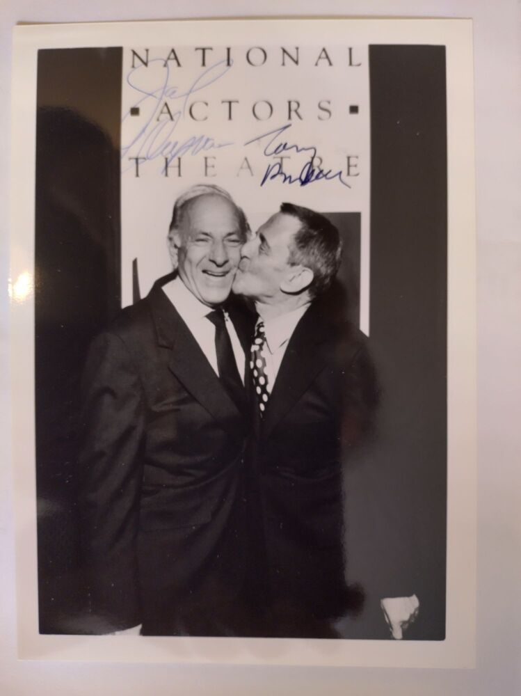 Jack Klugman and Tony Randall autographs