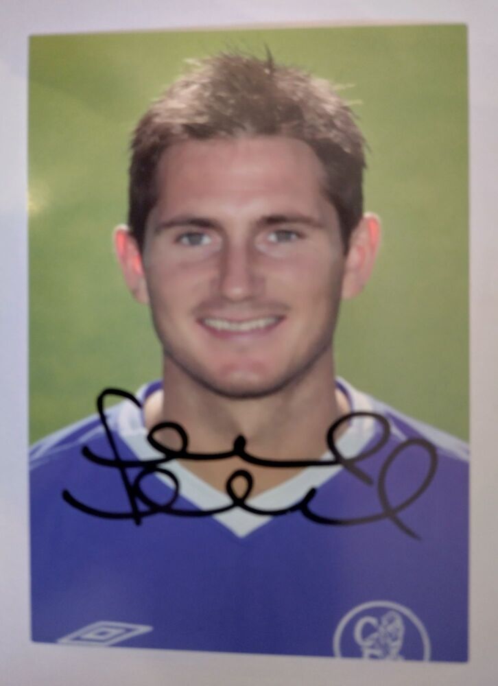Frank Lampard autograph (hand-signed photograph)