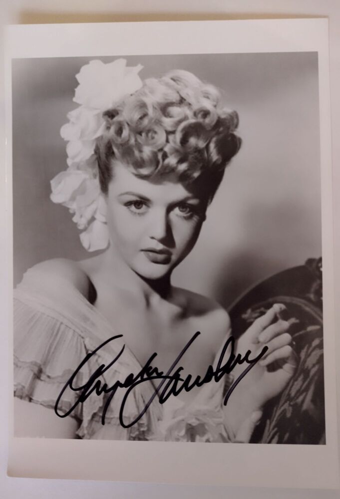 Angela Lansbury autograph (hand-signed photograph)