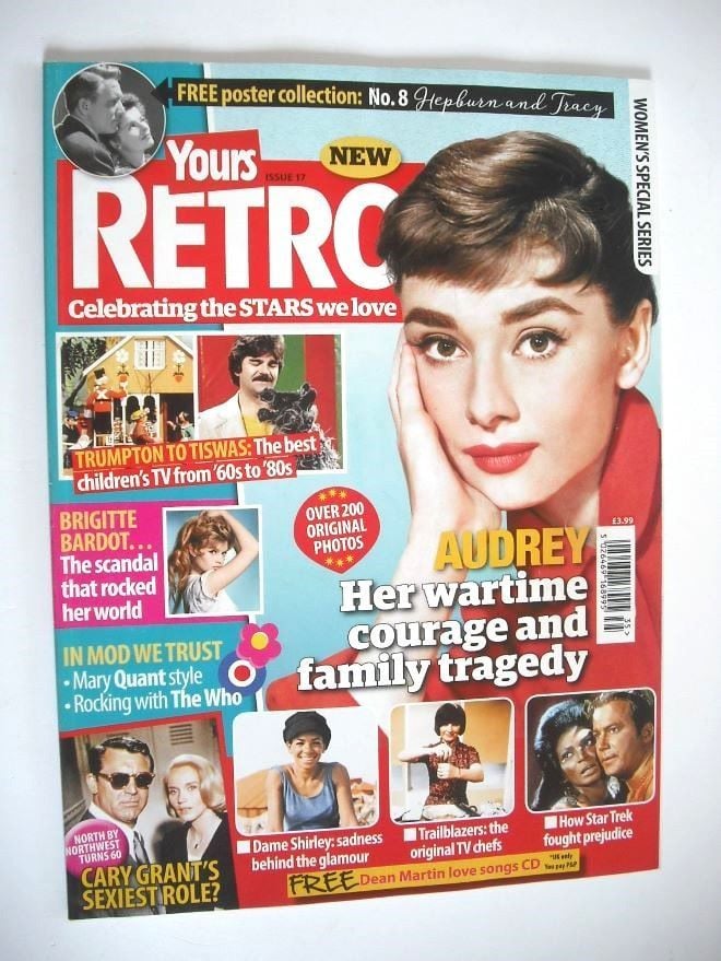 Yours Retro magazine - Audrey Hepburn cover (Issue 17)