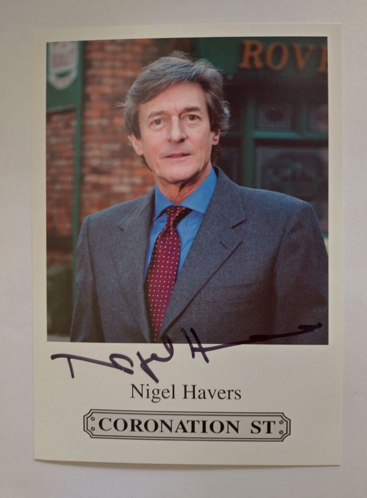 Nigel Havers autograph (hand-signed photograph)