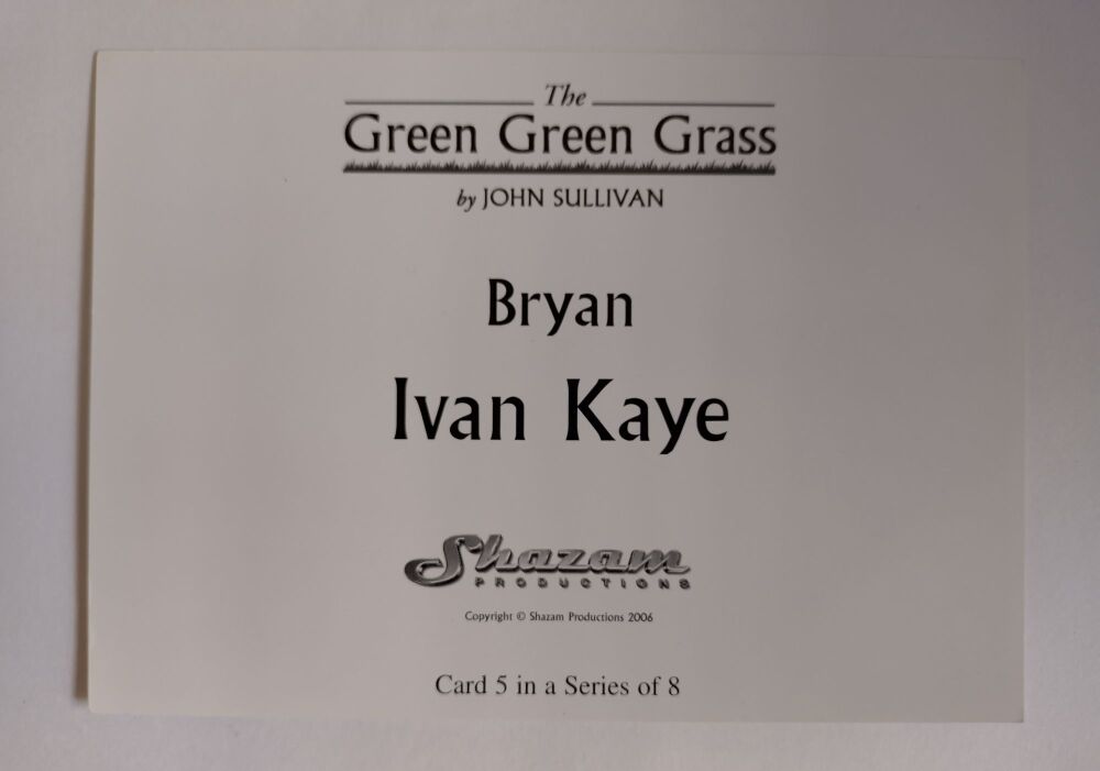 Ivan Kaye autograph (hand-signed photograph)