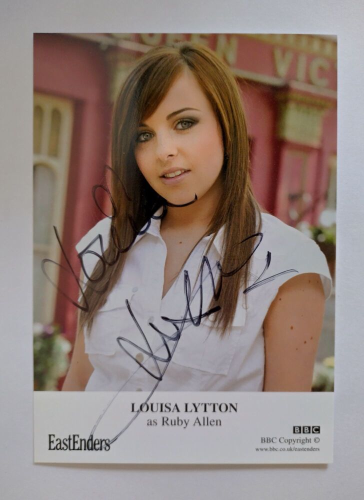 Louisa Lytton autograph (hand-signed photograph)