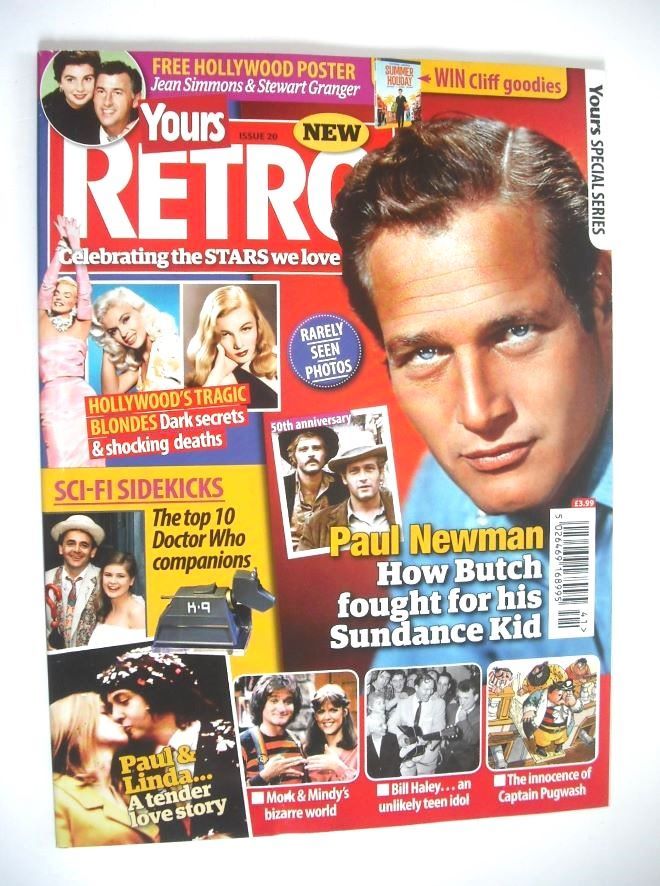 Yours Retro magazine - Paul Newman cover (Issue 20)