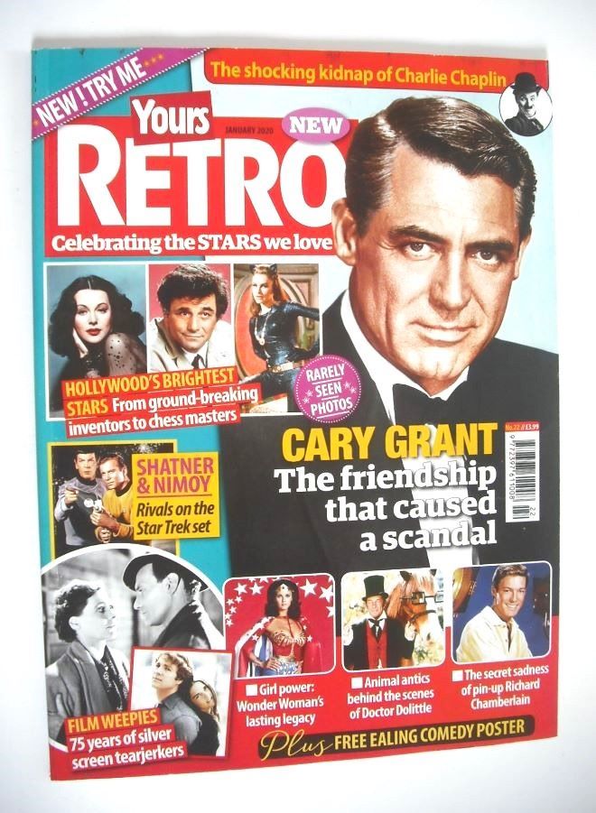 Yours Retro magazine - Cary Grant cover (Issue 22, January 2020)