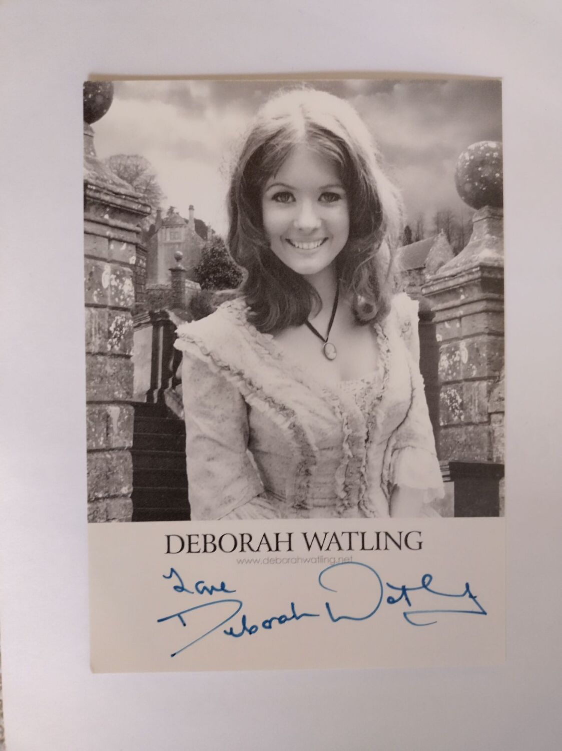 Deborah Watling autograph (hand-signed photograph)