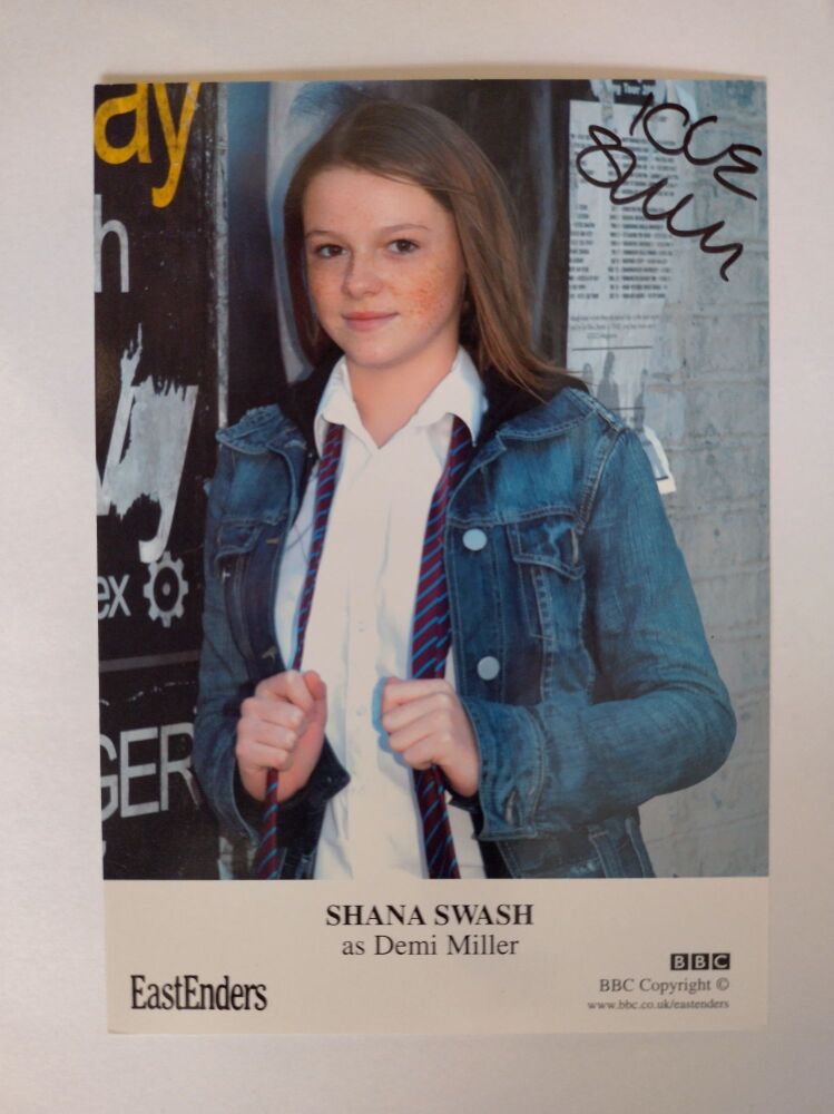 Shana Swash autograph (hand-signed photograph)
