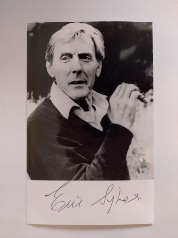 Eric Sykes autograph (hand-signed photograph)
