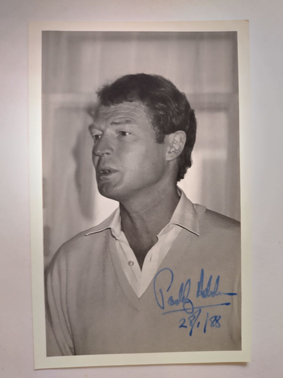 Paddy Ashdown autograph (hand-signed photograph)