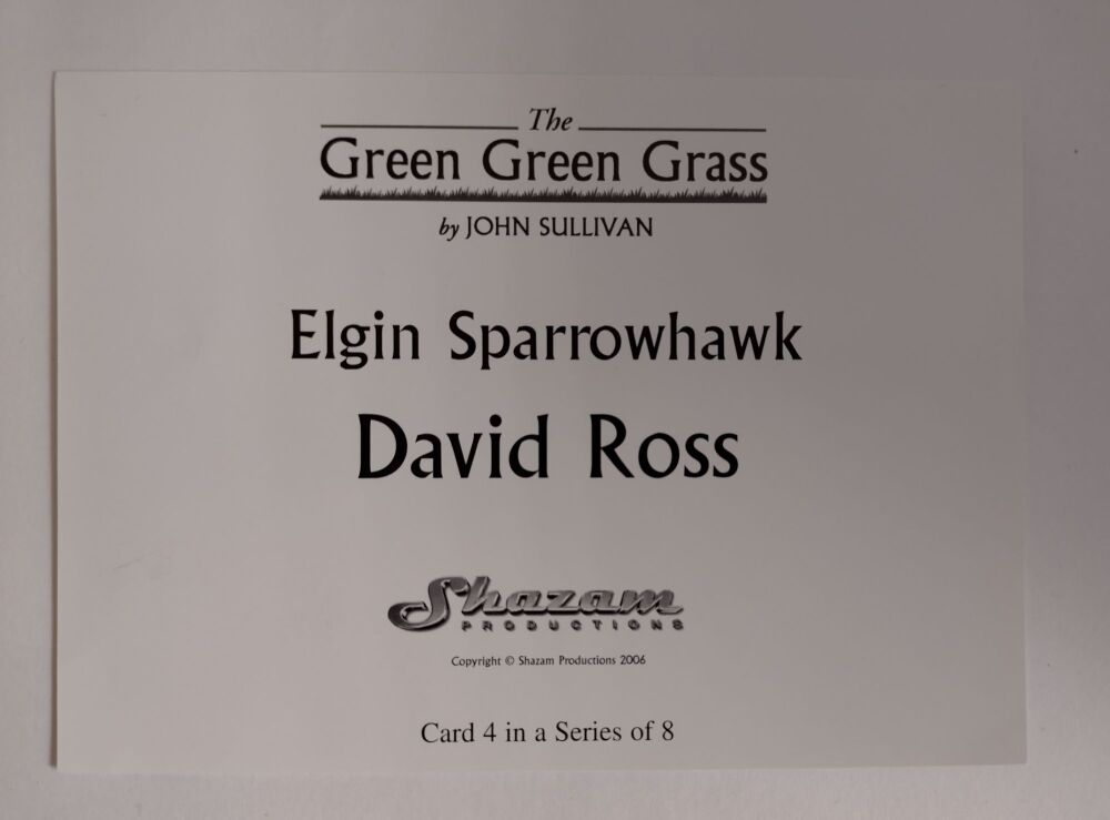 David Ross autograph (hand-signed photograph)