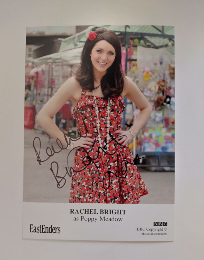 Rachel Bright autograph (hand-signed photograph)