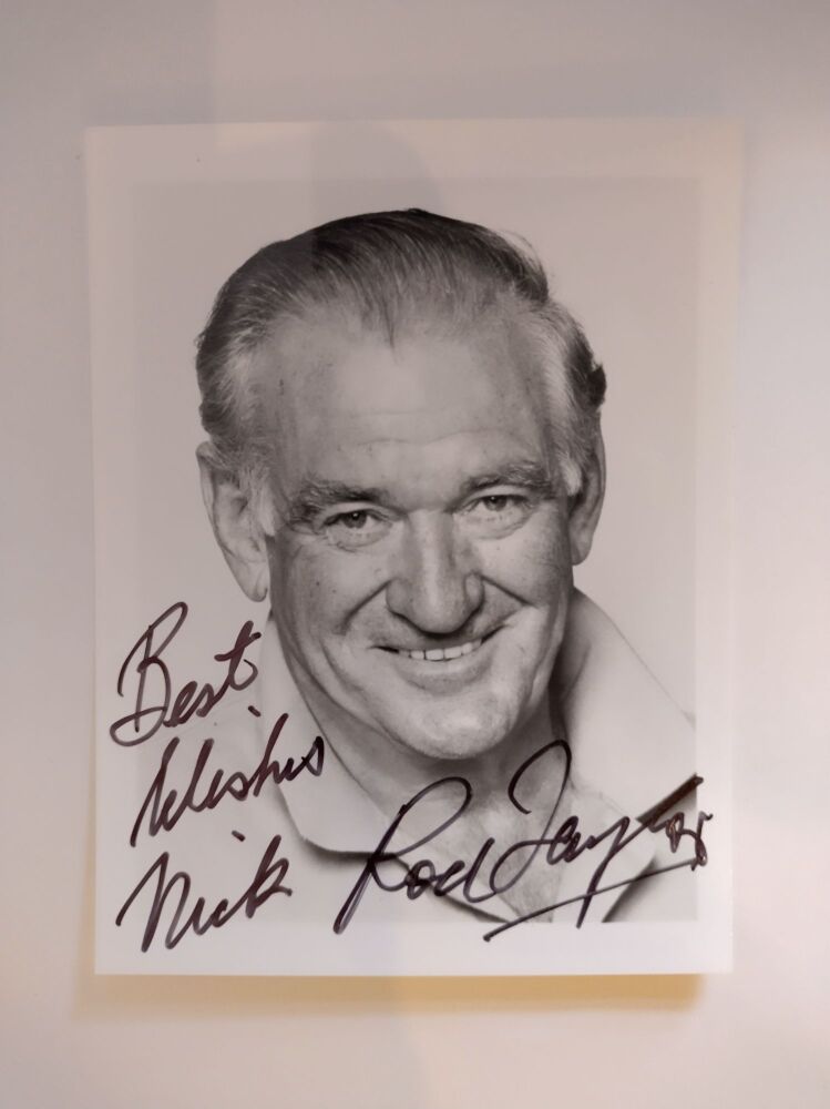 Rod Taylor autograph (hand-signed photograph)