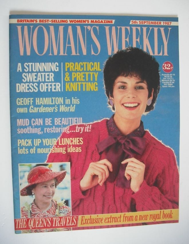 Woman's Weekly magazine (5 September 1987 - British Edition)