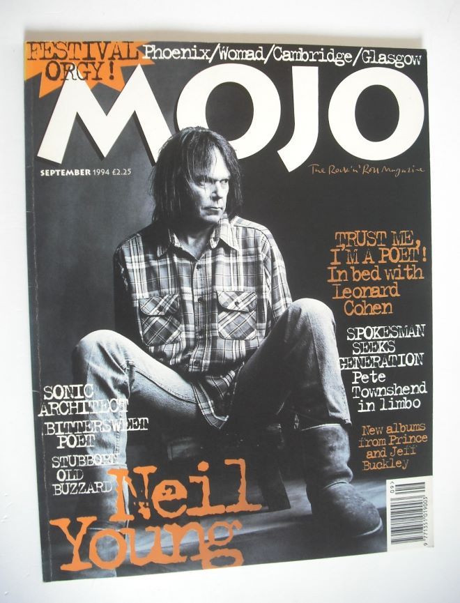MOJO magazine - Neil Young cover (September 1994 - Issue 10)