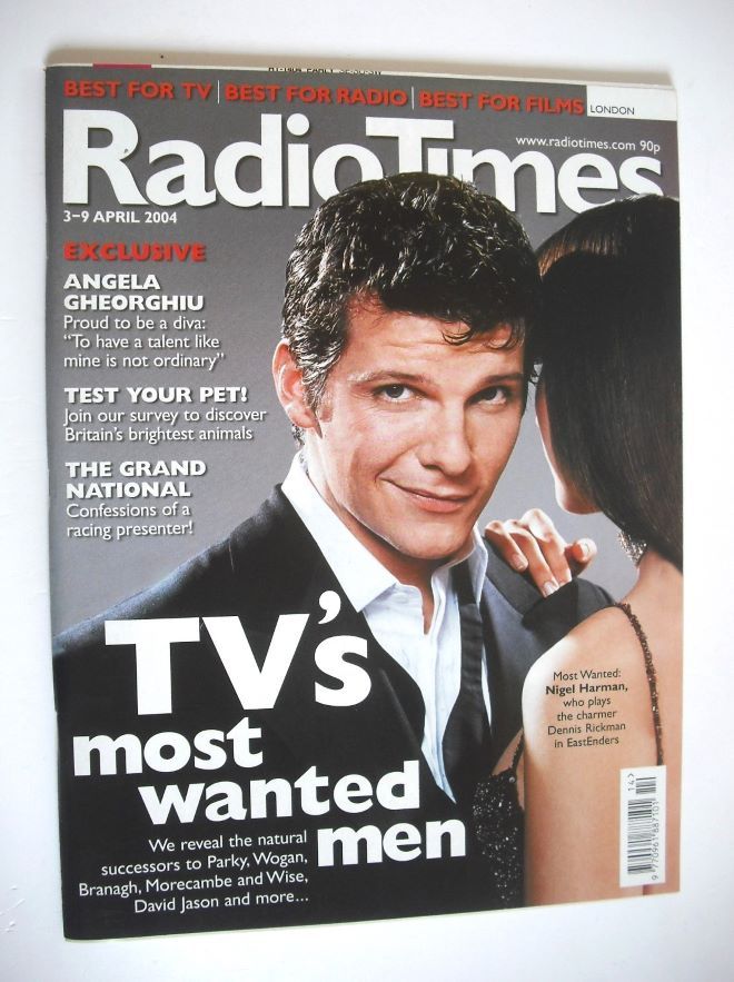 Radio Times magazine - Nigel Harman cover (3-9 April 2004)