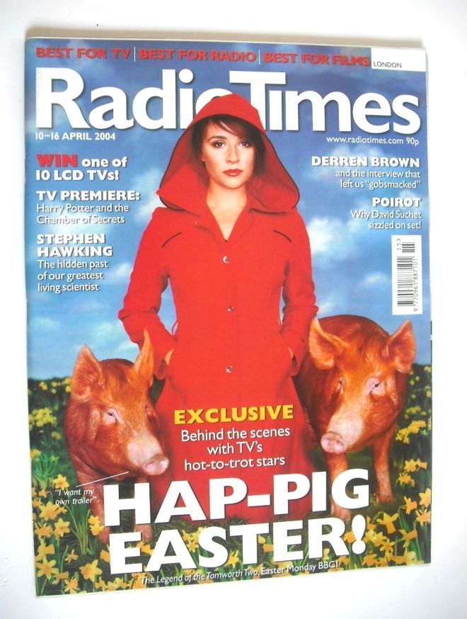 Radio Times magazine - Hap-Pig Easter cover (10-16 April 2004)