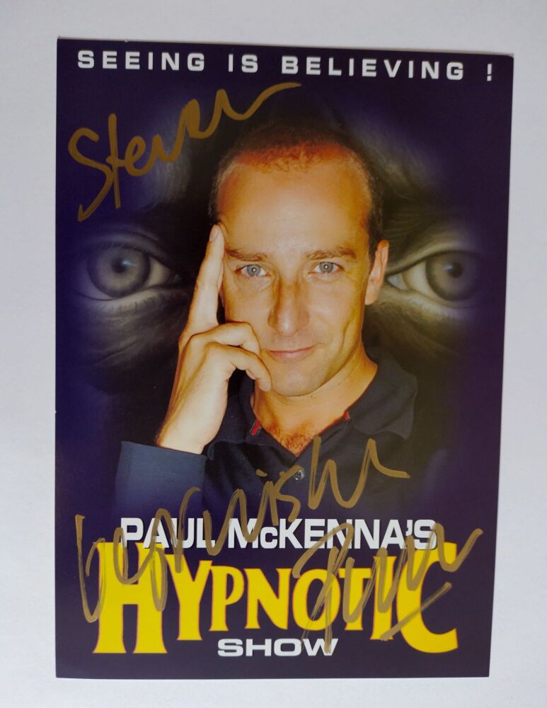 Paul McKenna autograph (hand-signed photograph)