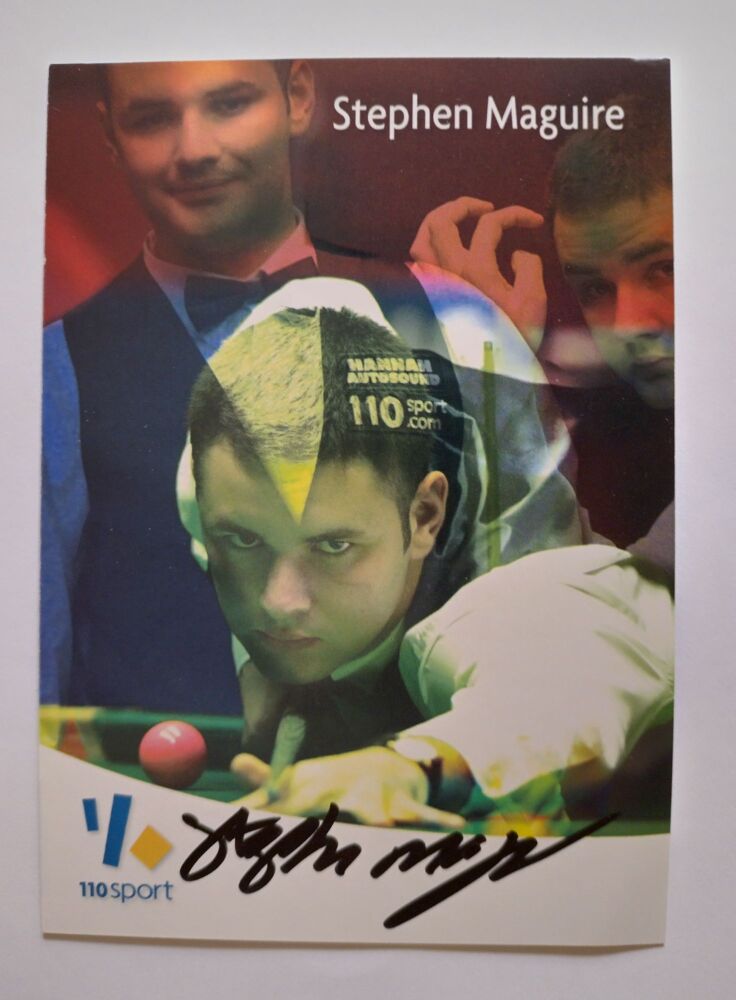 Stephen Maguire autograph (hand-signed photograph)