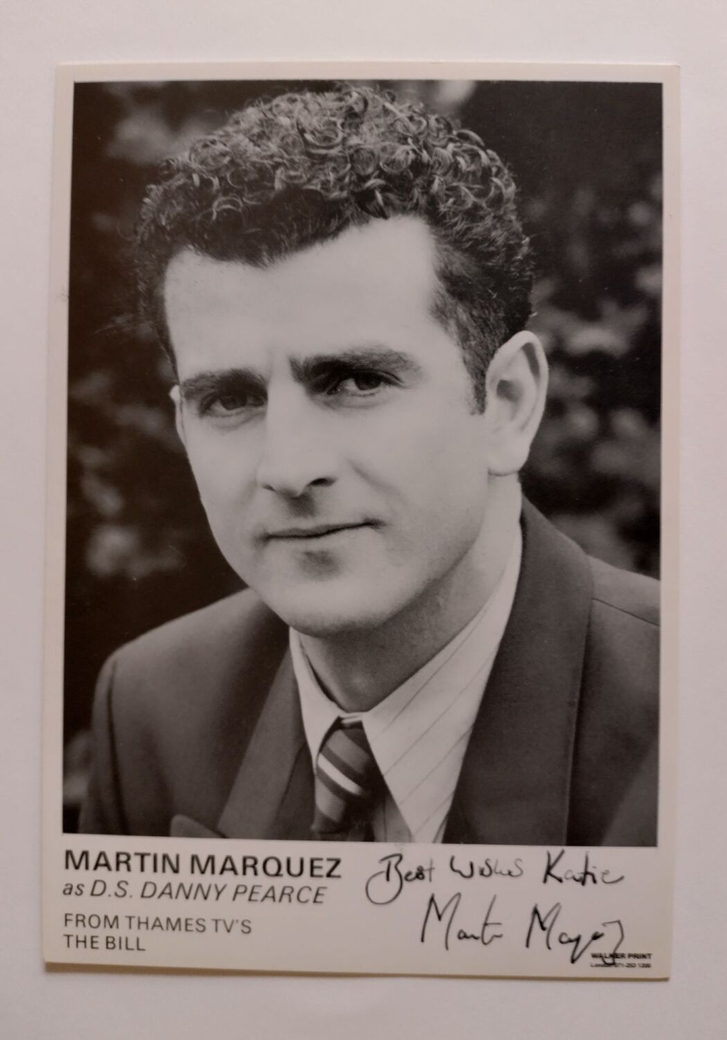Martin Marquez autograph (hand-signed photograph)
