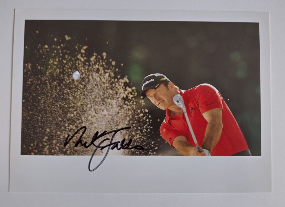 Nick Faldo autograph (hand-signed photograph)