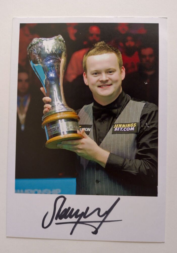 Shaun Murphy autograph (hand-signed photograph)