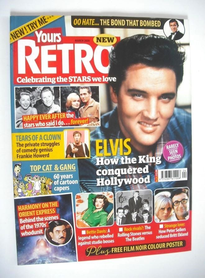 Yours Retro magazine - Elvis Presley cover (Issue 24, March 2020)