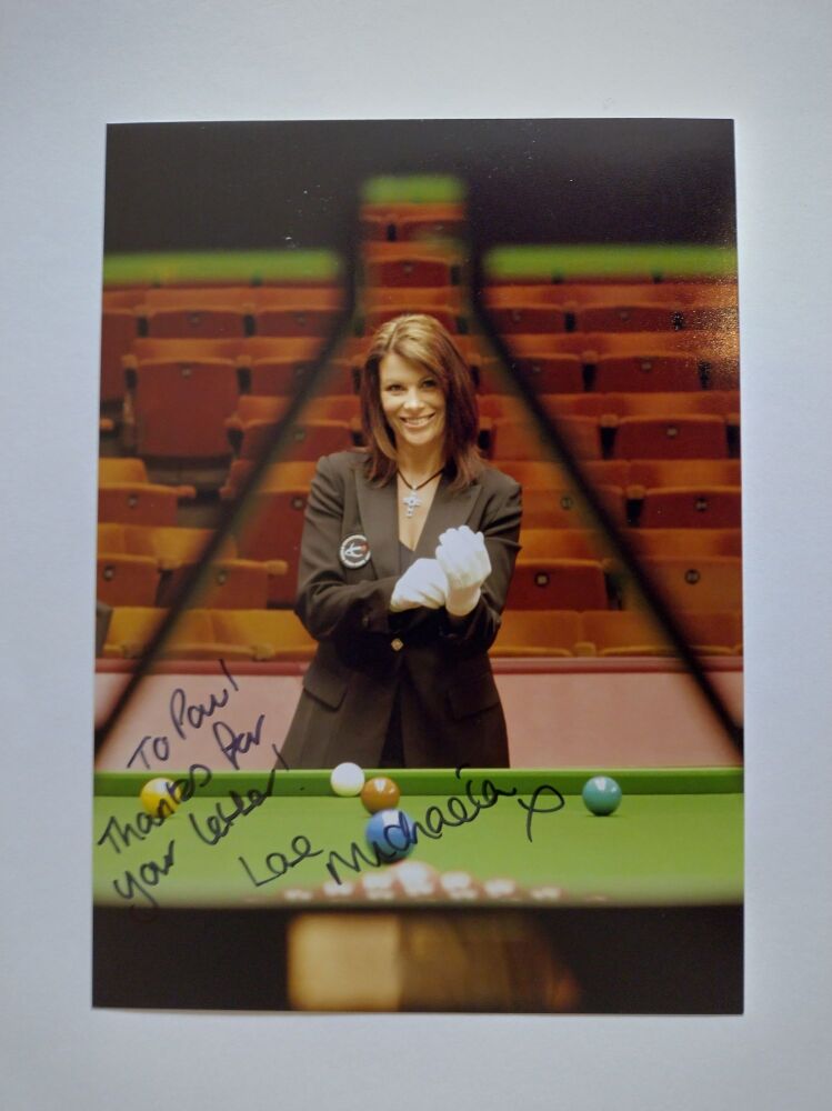 Michaela Tabb autograph (hand-signed photograph)
