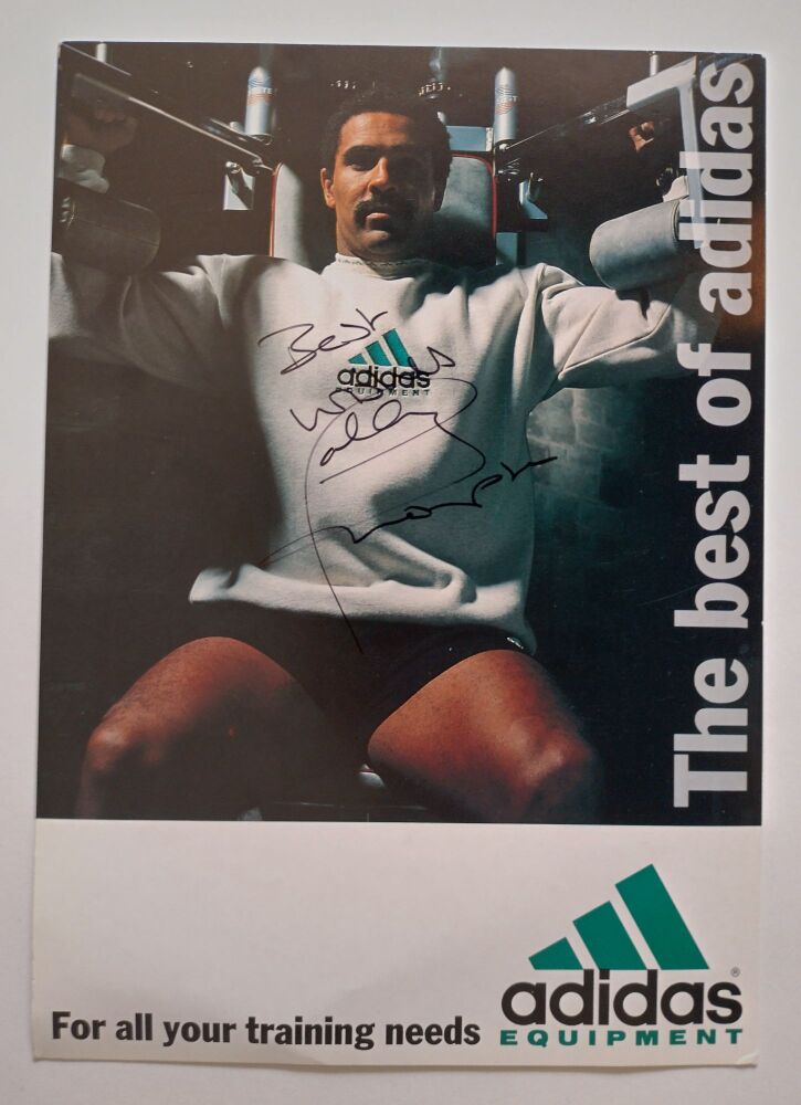 Daley Thompson autograph (hand-signed photograph)