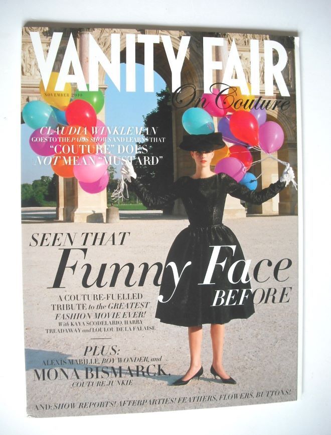 Vanity Fair On Couture magazine supplement - Kaya Scodelario cover (November 2010)