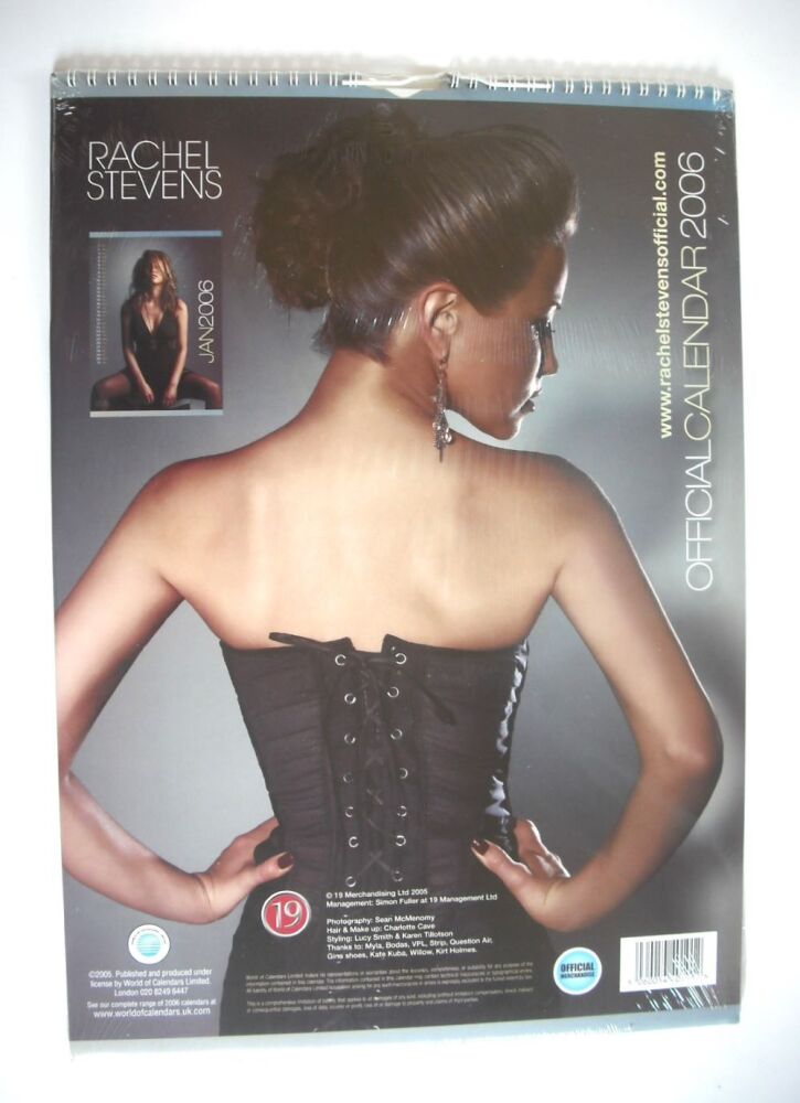 Rachel Stevens Official Calendar 2006