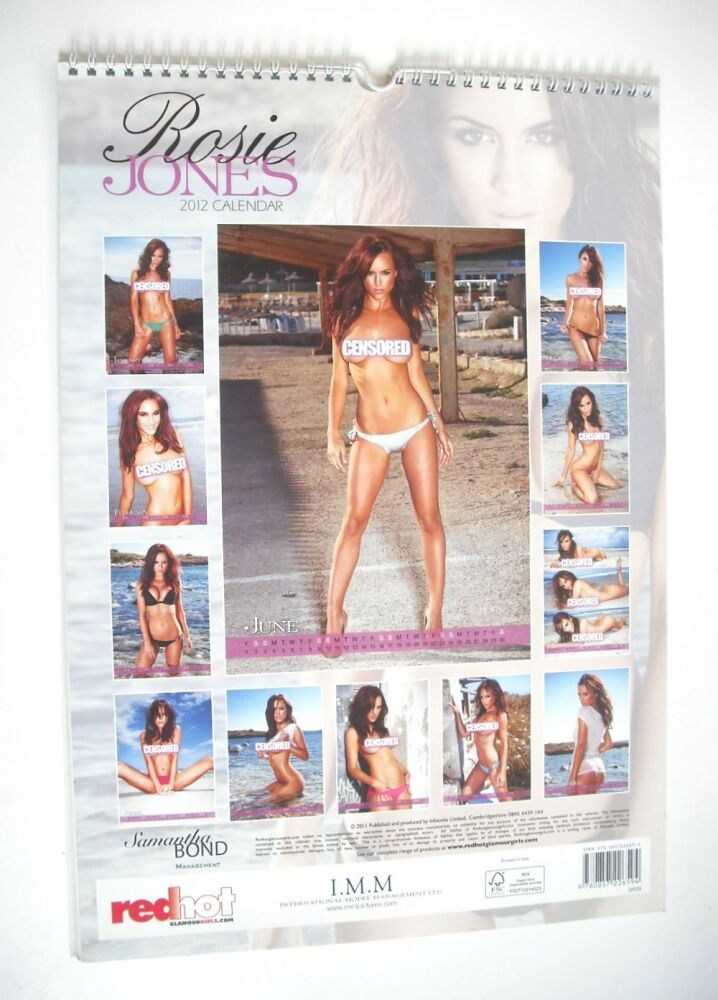 Rosie Jones Calendar 2012