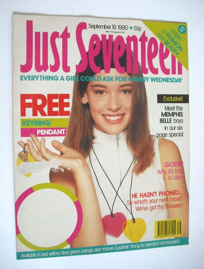 Just Seventeen magazine - 19 September 1990