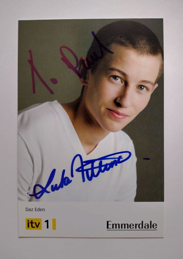 Luke Tittensor autograph (hand-signed photograph)