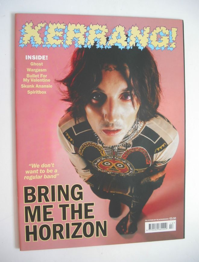 Kerrang magazine - Oli Sykes cover (April 2022) (Cover 1/2)