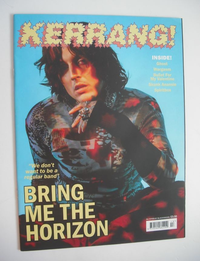 Kerrang magazine - Oli Sykes cover (April 2022) (Cover 2/2)