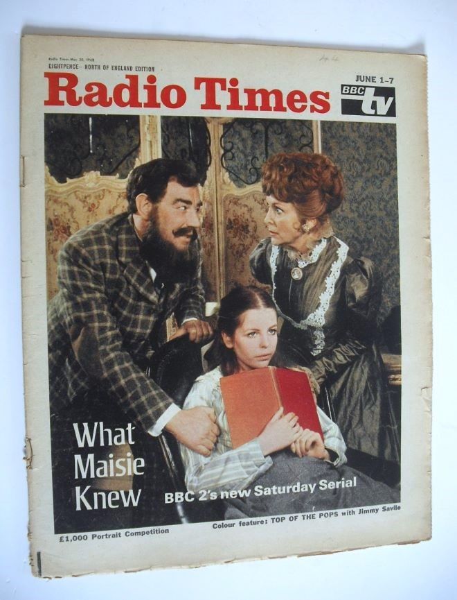 Radio Times magazine - What Maisie Knew cover (1-7 June 1968)