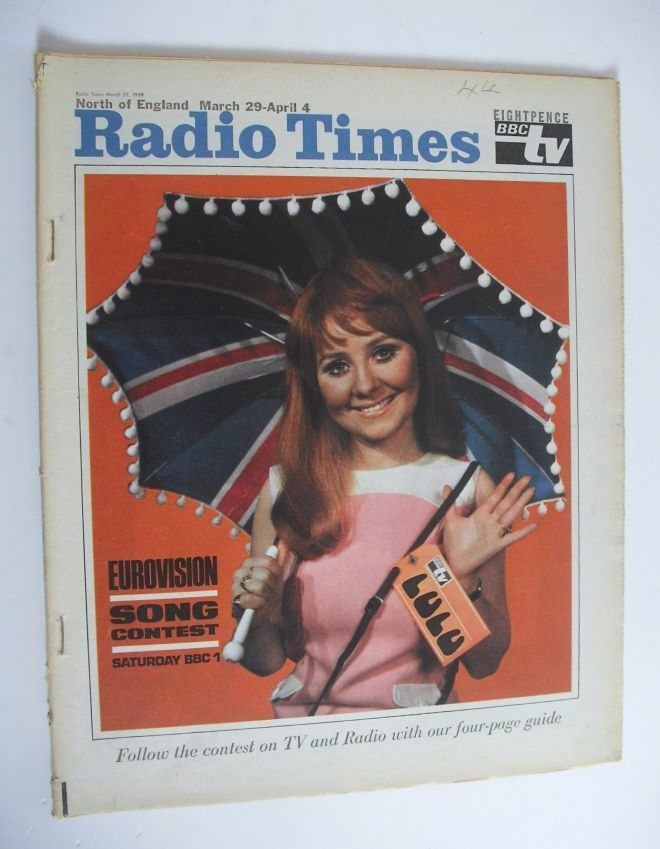 Radio Times magazine - Lulu cover (29 March - 4 April 1969)