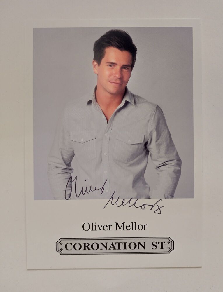 Oliver Mellor autograph (hand-signed photograph)