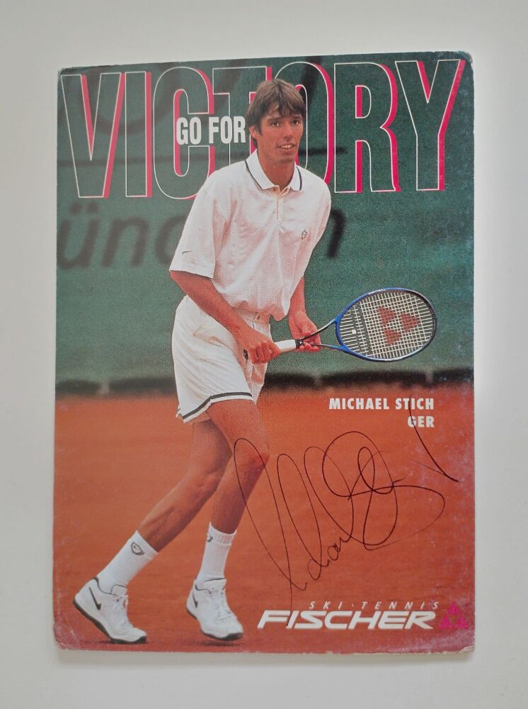 Michael Stich autograph (hand-signed photograph)