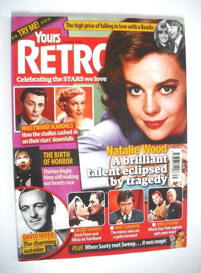 Yours Retro magazine - Natalie Wood cover (Issue 31, October 2020)