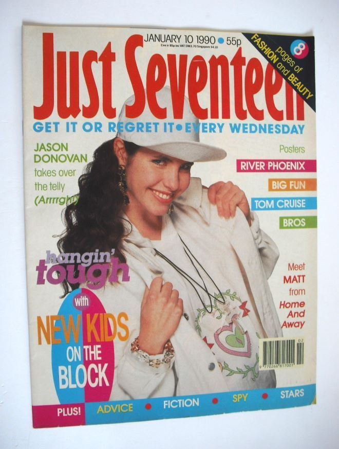Just Seventeen magazine - 10 January 1990